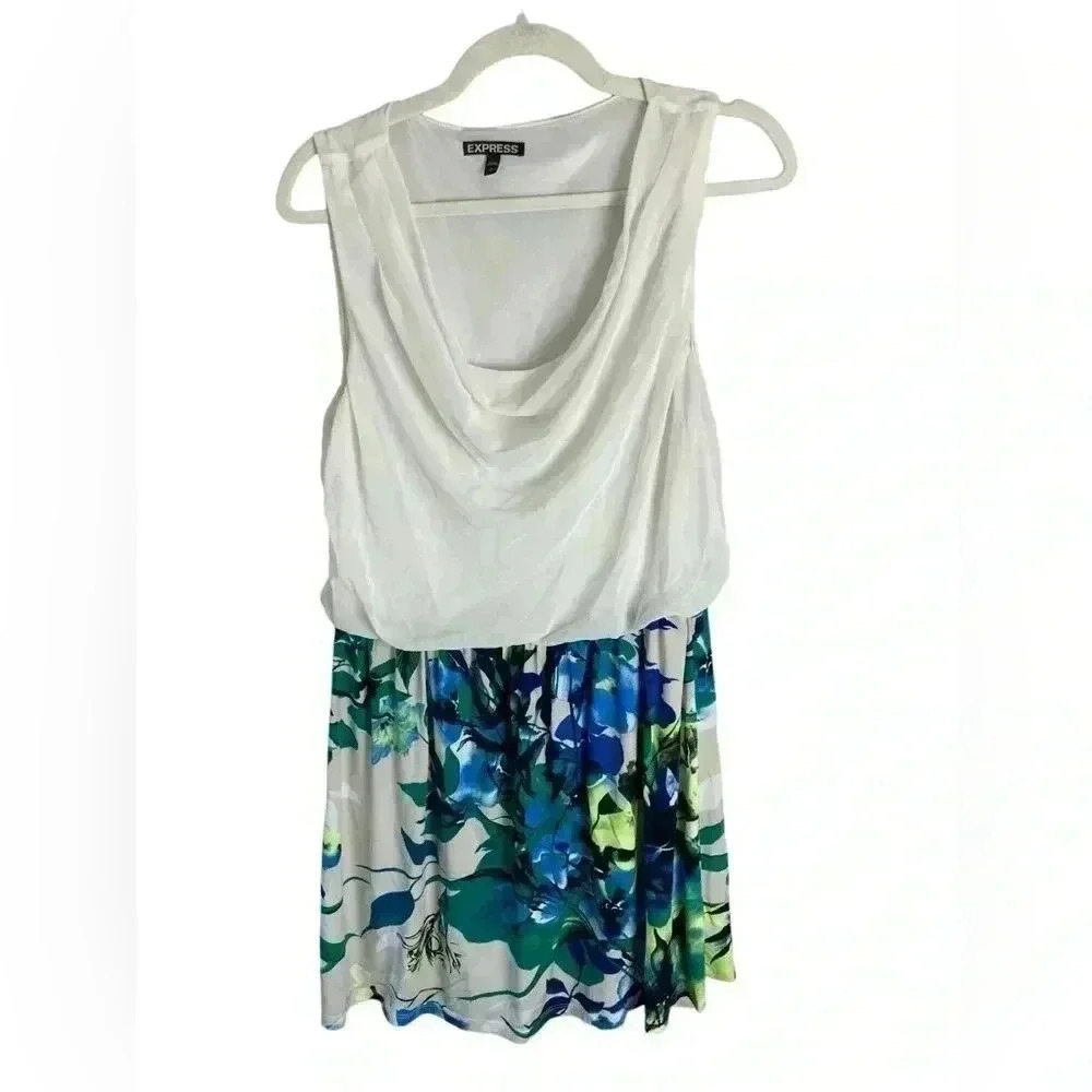 Express floral dress‎ size large